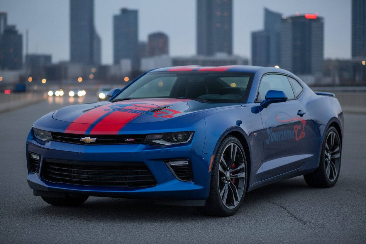 Chevrolet Camaro jaune